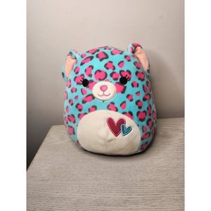 Squishmallows Chelsea‎ Pink & Blue Leopard
